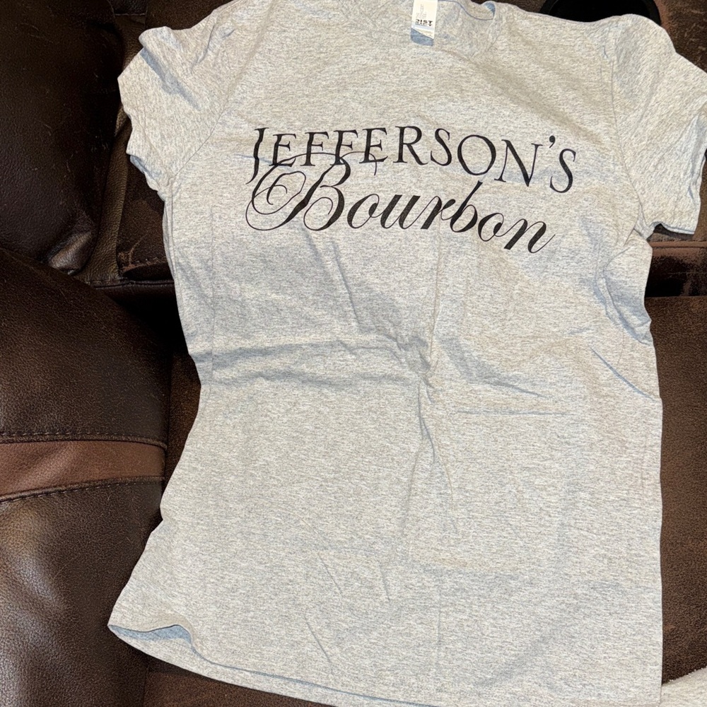 Jefferson’s bourbon  Gray Graphic Tee
